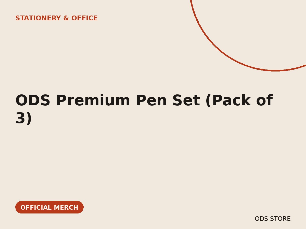 ODS Premium Pen Set (Pack of 3)