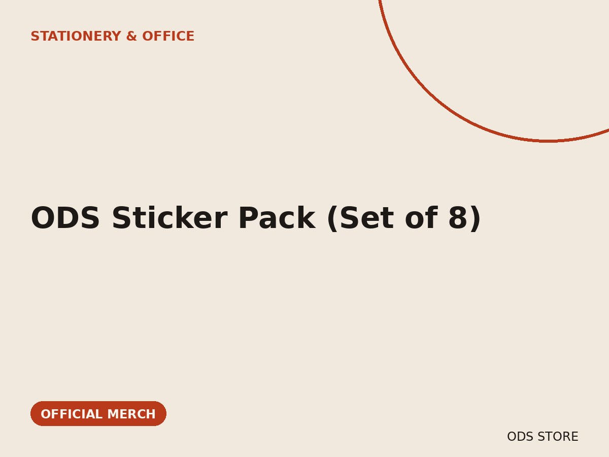 ODS Sticker Pack (Set of 8)